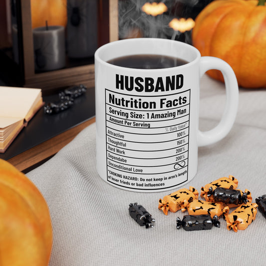 To My Husband | Ceramic Mug, (11oz, 15oz)